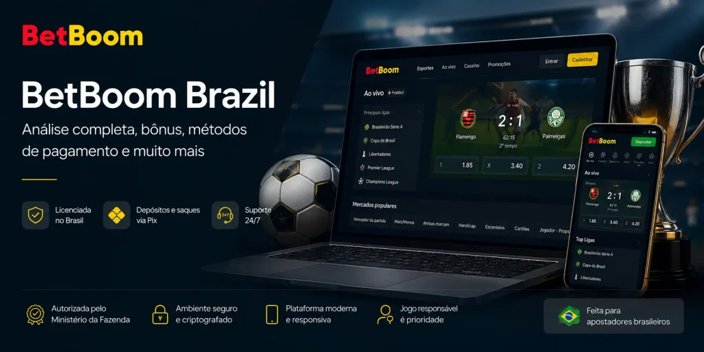 Análise do cassino online Betboom no Brasil